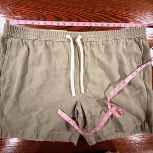 Goodfellow & Co Olive PULL ON Drawstring Waist Shorts size XXL